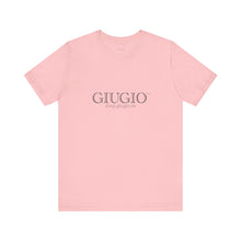 Load image into Gallery viewer, GIUGIO™ Brand Retail Fit Unisex Jersey Short Sleeve Tee