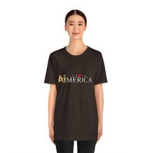 Load image into Gallery viewer, I Love Aimerica™ Brand Retail Fit Unisex Jersey Short Sleeve Tee