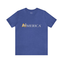 Load image into Gallery viewer, Aimerica™ Brand Retail Fit Unisex Jersey Short Sleeve Tee