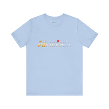 Load image into Gallery viewer, I Love Aimerica™ Brand Retail Fit Unisex Jersey Short Sleeve Tee