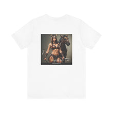 Load image into Gallery viewer, Aimerican Ads™ Brand Retail Fit Unisex Jersey Short Sleeve Tee - Aimerican™ Warrior Edition