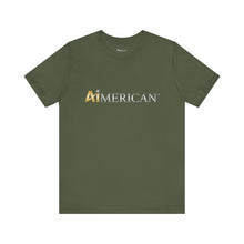 Load image into Gallery viewer, Aimerican™ Brand Retail Fit Unisex Jersey Short Sleeve Tee