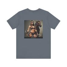 Load image into Gallery viewer, Aimerican Ads™ Brand Retail Fit Unisex Jersey Short Sleeve Tee - Aimerican™ Warrior Edition