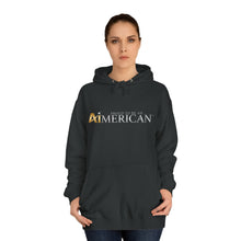 Load image into Gallery viewer, Proud to be an Aimerican™ Brand Unisex College Hoodie
