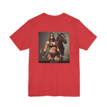 Load image into Gallery viewer, Aimerican Ads™ Brand Retail Fit Unisex Jersey Short Sleeve Tee - Aimerican™ Warrior Edition