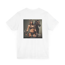 Load image into Gallery viewer, Aimerican Ads™ Brand Retail Fit Unisex Jersey Short Sleeve Tee - Aimerican™ Warrior Edition