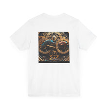 Load image into Gallery viewer, Aimerican Ads™ Brand Retail Fit Unisex Jersey Short Sleeve Tee - Motormouth and the Time Travelers Edition