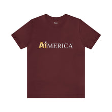 Load image into Gallery viewer, Aimerica™ Brand Retail Fit Unisex Jersey Short Sleeve Tee