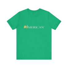 Load image into Gallery viewer, Aimerican™ Brand Retail Fit Unisex Jersey Short Sleeve Tee