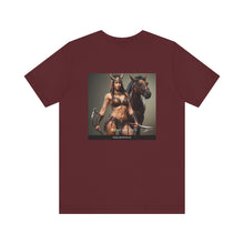 Load image into Gallery viewer, Aimerican Ads™ Brand Retail Fit Unisex Jersey Short Sleeve Tee - Aimerican™ Warrior Edition