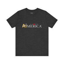Load image into Gallery viewer, I Love Aimerica™ Brand Retail Fit Unisex Jersey Short Sleeve Tee