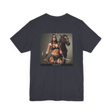 Load image into Gallery viewer, Aimerican Ads™ Brand Retail Fit Unisex Jersey Short Sleeve Tee - Aimerican™ Warrior Edition