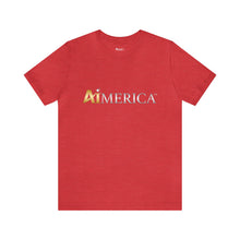 Load image into Gallery viewer, Aimerica™ Brand Retail Fit Unisex Jersey Short Sleeve Tee