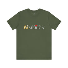 Load image into Gallery viewer, I Love Aimerica™ Brand Retail Fit Unisex Jersey Short Sleeve Tee