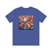 Load image into Gallery viewer, Aimerican Ads™ Brand Retail Fit Unisex Jersey Short Sleeve Tee - The Village Balloons Edition