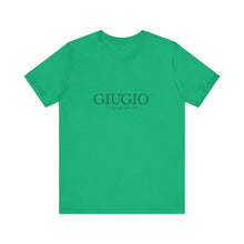Load image into Gallery viewer, GIUGIO™ Brand Retail Fit Unisex Jersey Short Sleeve Tee