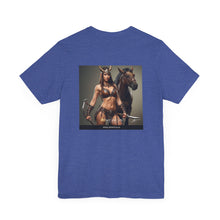 Load image into Gallery viewer, Aimerican Ads™ Brand Retail Fit Unisex Jersey Short Sleeve Tee - Aimerican™ Warrior Edition
