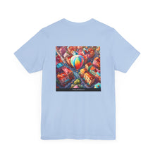 Load image into Gallery viewer, Aimerican Ads™ Brand Retail Fit Unisex Jersey Short Sleeve Tee - The Village Balloons Edition