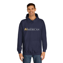 Load image into Gallery viewer, Proud to be an Aimerican™ Brand Unisex College Hoodie