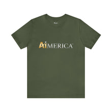 Load image into Gallery viewer, Aimerica™ Brand Retail Fit Unisex Jersey Short Sleeve Tee