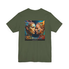 Load image into Gallery viewer, Aimerican Ads™ Brand Retail Fit Unisex Jersey Short Sleeve Tee - Double Trouble Edition