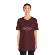 Load image into Gallery viewer, GIUGIO™ Brand Retail Fit Unisex Jersey Short Sleeve Tee