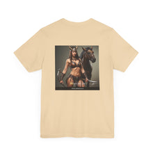 Load image into Gallery viewer, Aimerican Ads™ Brand Retail Fit Unisex Jersey Short Sleeve Tee - Aimerican™ Warrior Edition