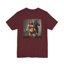 Load image into Gallery viewer, Aimerican Ads™ Brand Retail Fit Unisex Jersey Short Sleeve Tee - Aimerican™ Warrior Edition