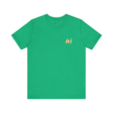 Load image into Gallery viewer, Aimerican™ Brand Retail Fit Unisex Jersey Short Sleeve Tee - AI Logo Only