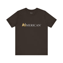 Load image into Gallery viewer, Aimerican™ Brand Retail Fit Unisex Jersey Short Sleeve Tee
