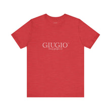 Load image into Gallery viewer, GIUGIO™ Brand Retail Fit Unisex Jersey Short Sleeve Tee