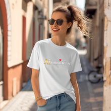 Load image into Gallery viewer, I Love Aimerica™ Brand Retail Fit Unisex Jersey Short Sleeve Tee