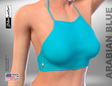 Load image into Gallery viewer, Bow Tie Tops Bow Tie Tops - Arabian Blue - TheBlueMall