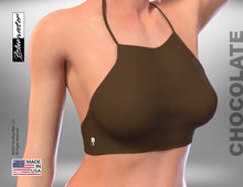 Load image into Gallery viewer, Bow Tie Tops Bow Tie Tops - Chocolate - TheBlueMall