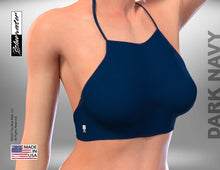 Load image into Gallery viewer, Bow Tie Tops Bow Tie Tops - Dark Navy - TheBlueMall