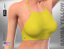 Load image into Gallery viewer, Bow Tie Tops Bow Tie Tops - Samba Yellow - TheBlueMall