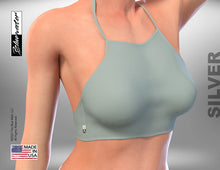 Load image into Gallery viewer, Bow Tie Tops Bow Tie Tops - Silver - TheBlueMall