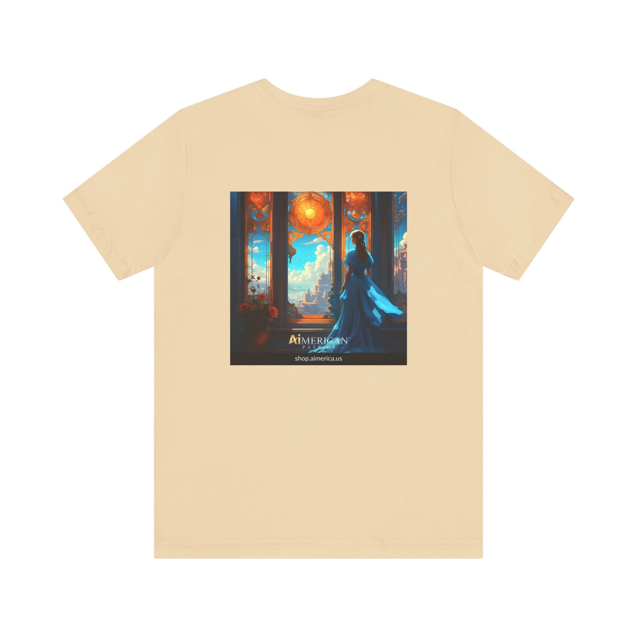 Aimerican Ads™ Brand Retail Fit Unisex Jersey Short Sleeve Tee - The Blue Fairy Princess Edition