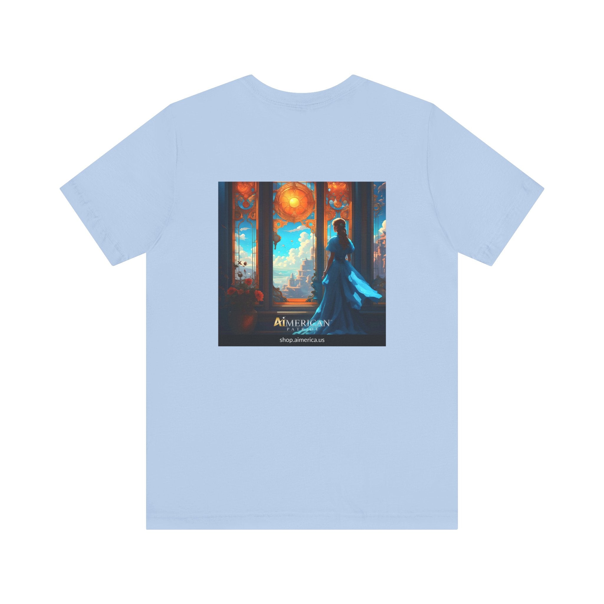 Aimerican Ads™ Brand Retail Fit Unisex Jersey Short Sleeve Tee - The Blue Fairy Princess Edition
