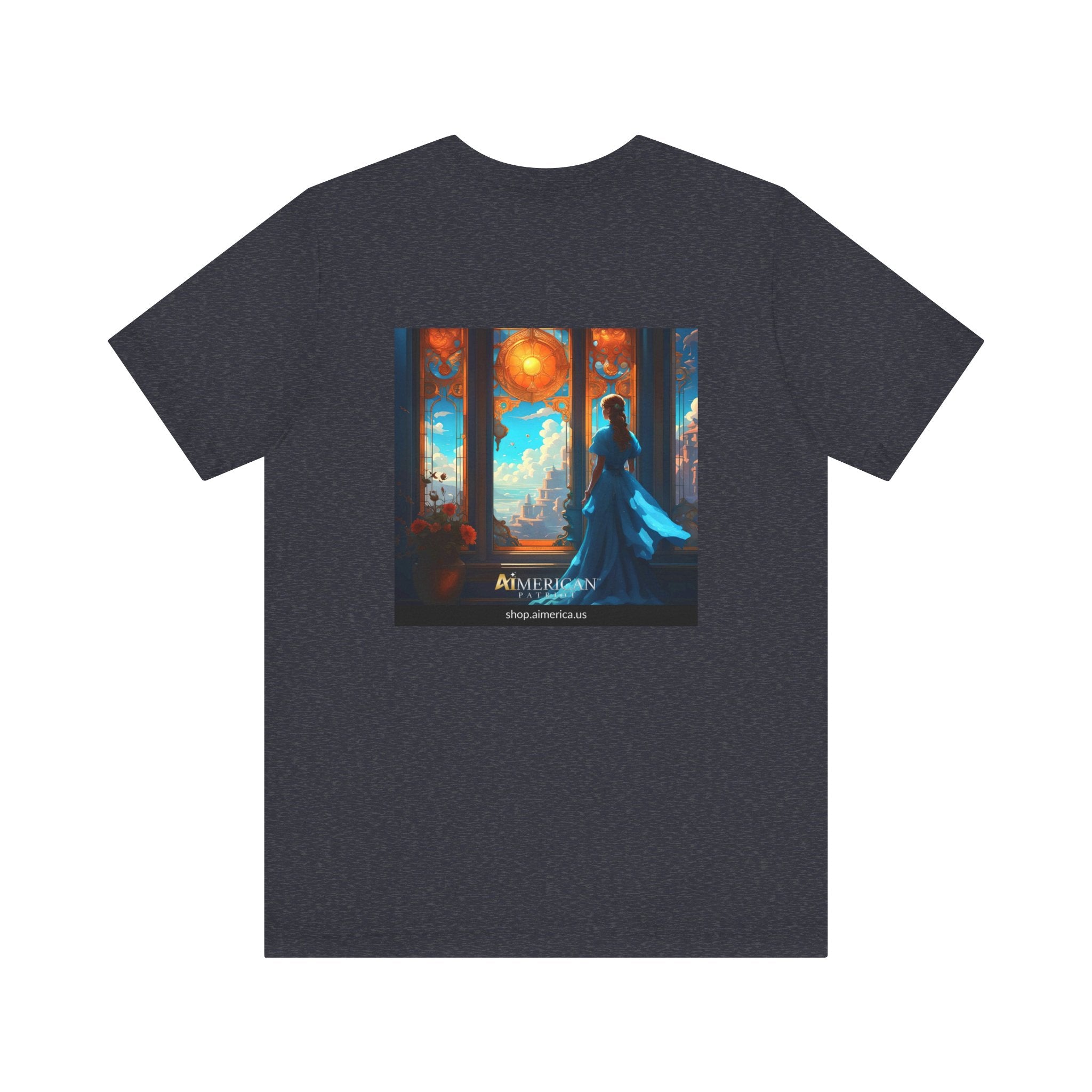 Aimerican Ads™ Brand Retail Fit Unisex Jersey Short Sleeve Tee - The Blue Fairy Princess Edition
