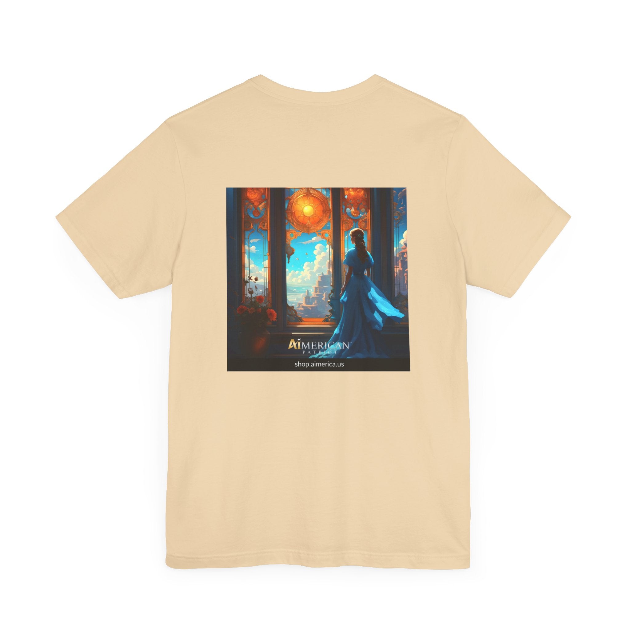 Aimerican Ads™ Brand Retail Fit Unisex Jersey Short Sleeve Tee - The Blue Fairy Princess Edition