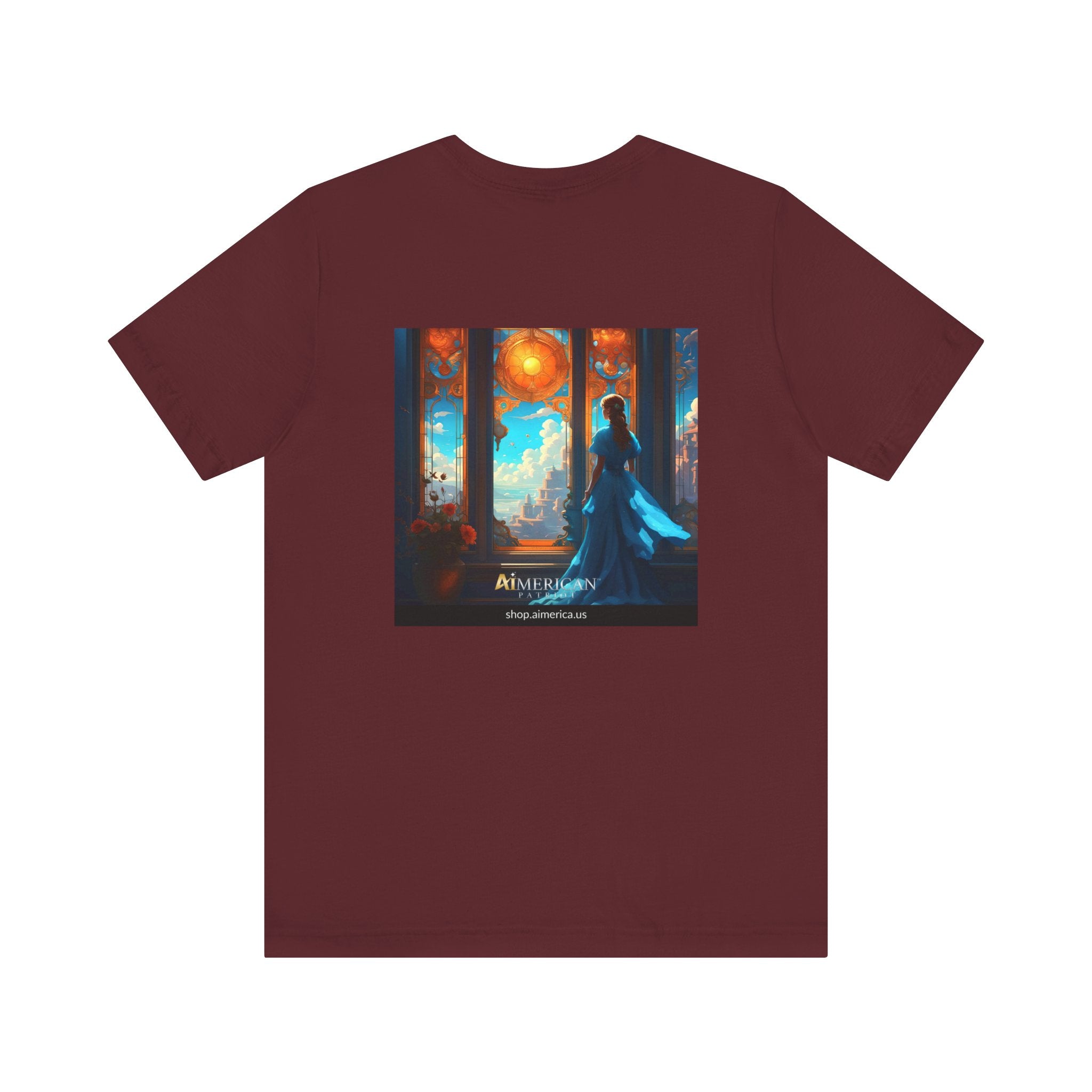 Aimerican Ads™ Brand Retail Fit Unisex Jersey Short Sleeve Tee - The Blue Fairy Princess Edition