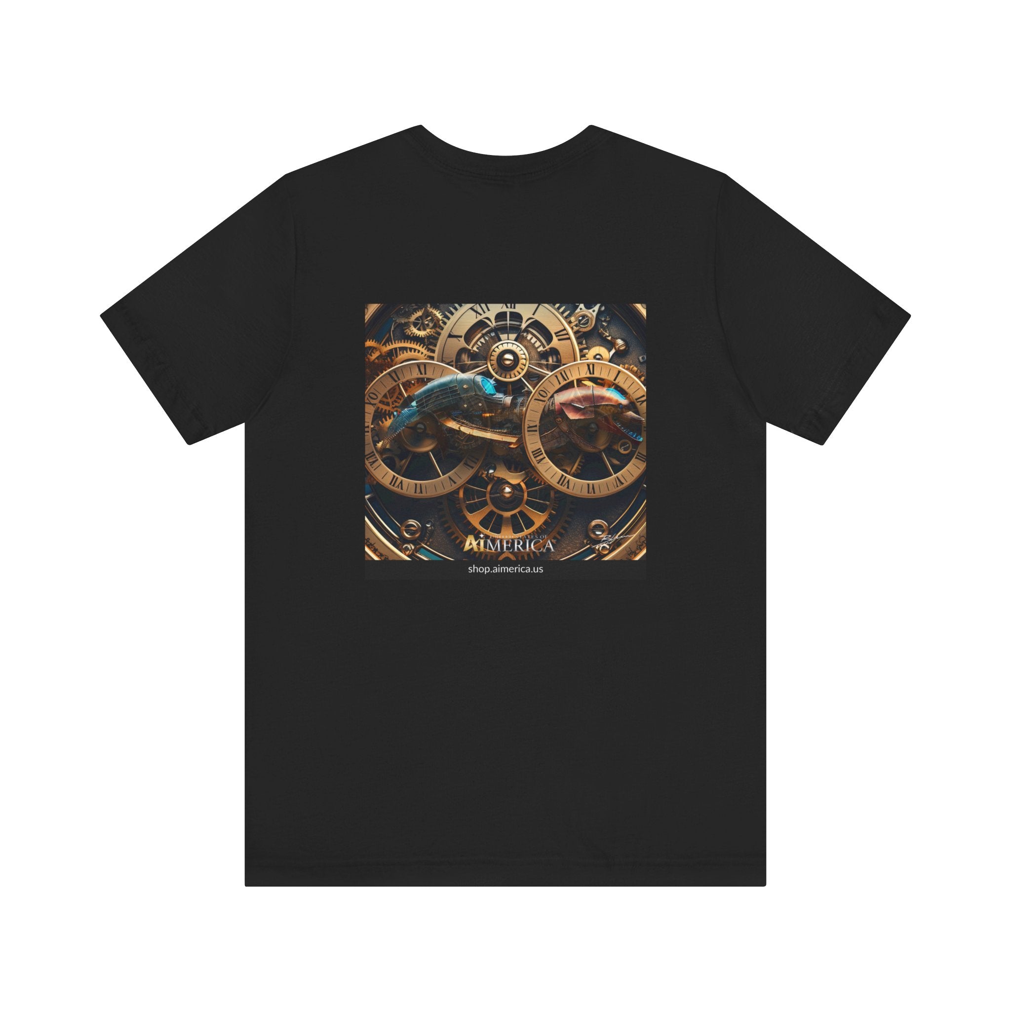 Aimerican Ads™ Brand Retail Fit Unisex Jersey Short Sleeve Tee - Motormouth and the Time Travelers Edition