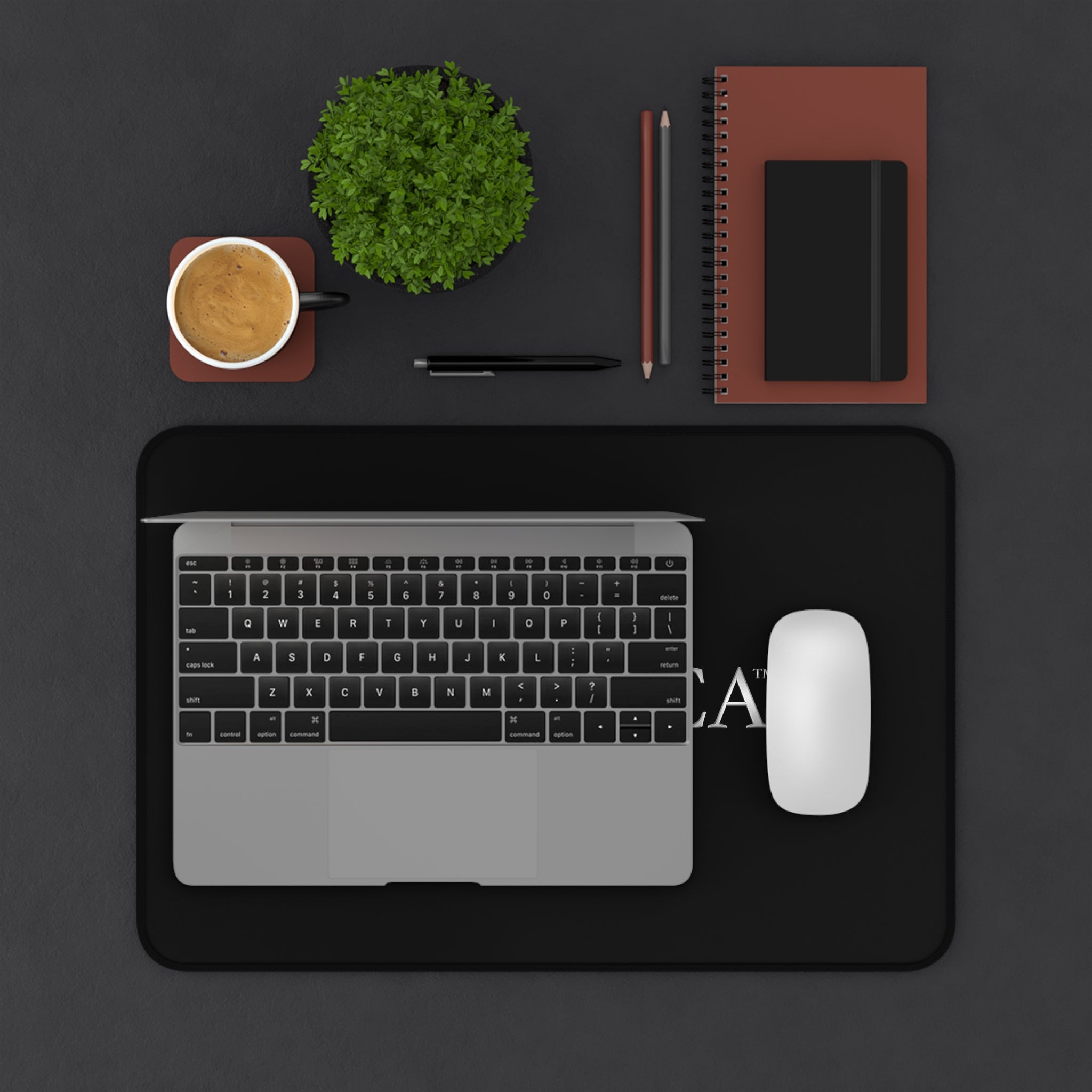 Aimerica™ Brand Desk Mat - Mouse Pad - [Black]