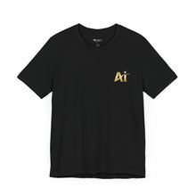 Load image into Gallery viewer, Aimerican™ Brand Retail Fit Unisex Jersey Short Sleeve Tee - AI Logo Only
