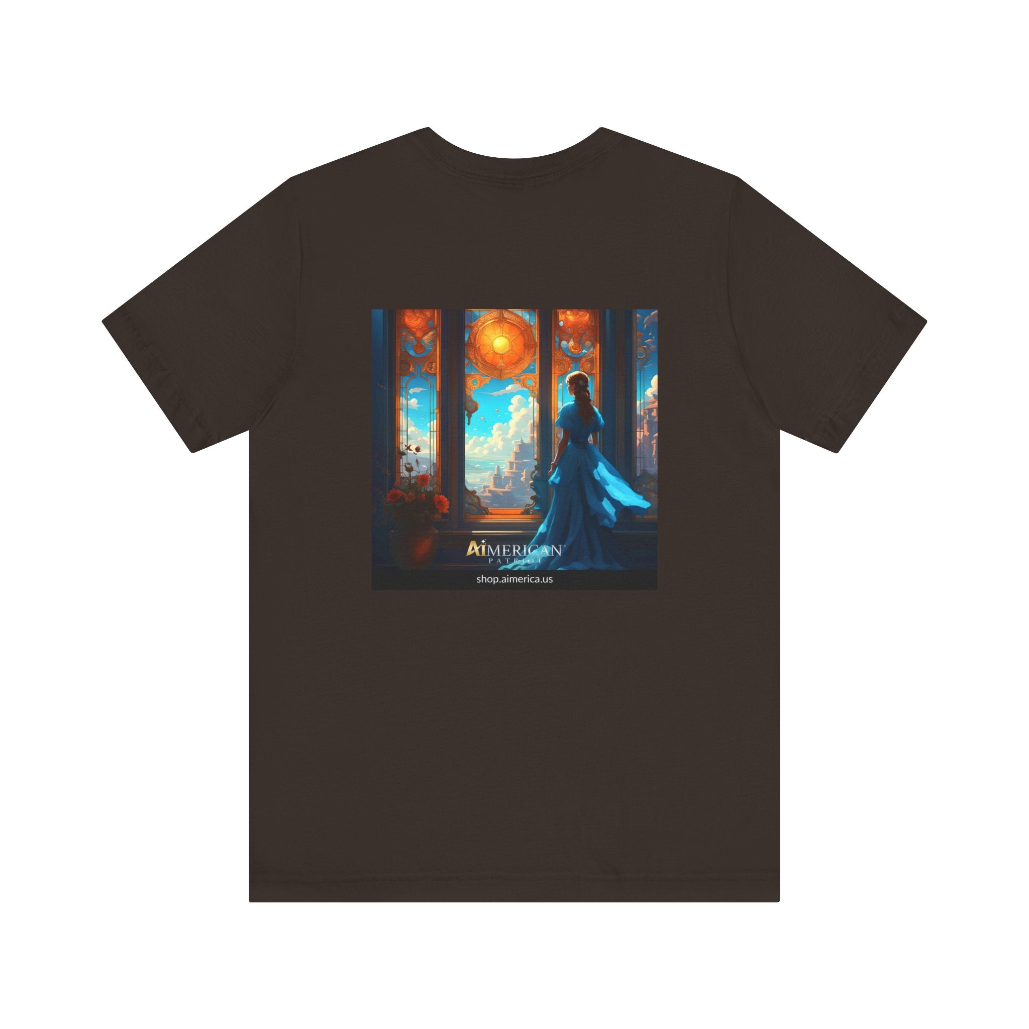 Aimerican Ads™ Brand Retail Fit Unisex Jersey Short Sleeve Tee - The Blue Fairy Princess Edition