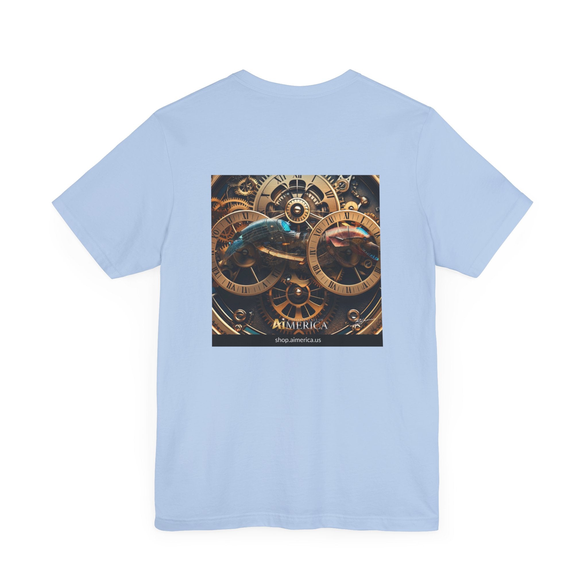 Aimerican Ads™ Brand Retail Fit Unisex Jersey Short Sleeve Tee - Motormouth and the Time Travelers Edition