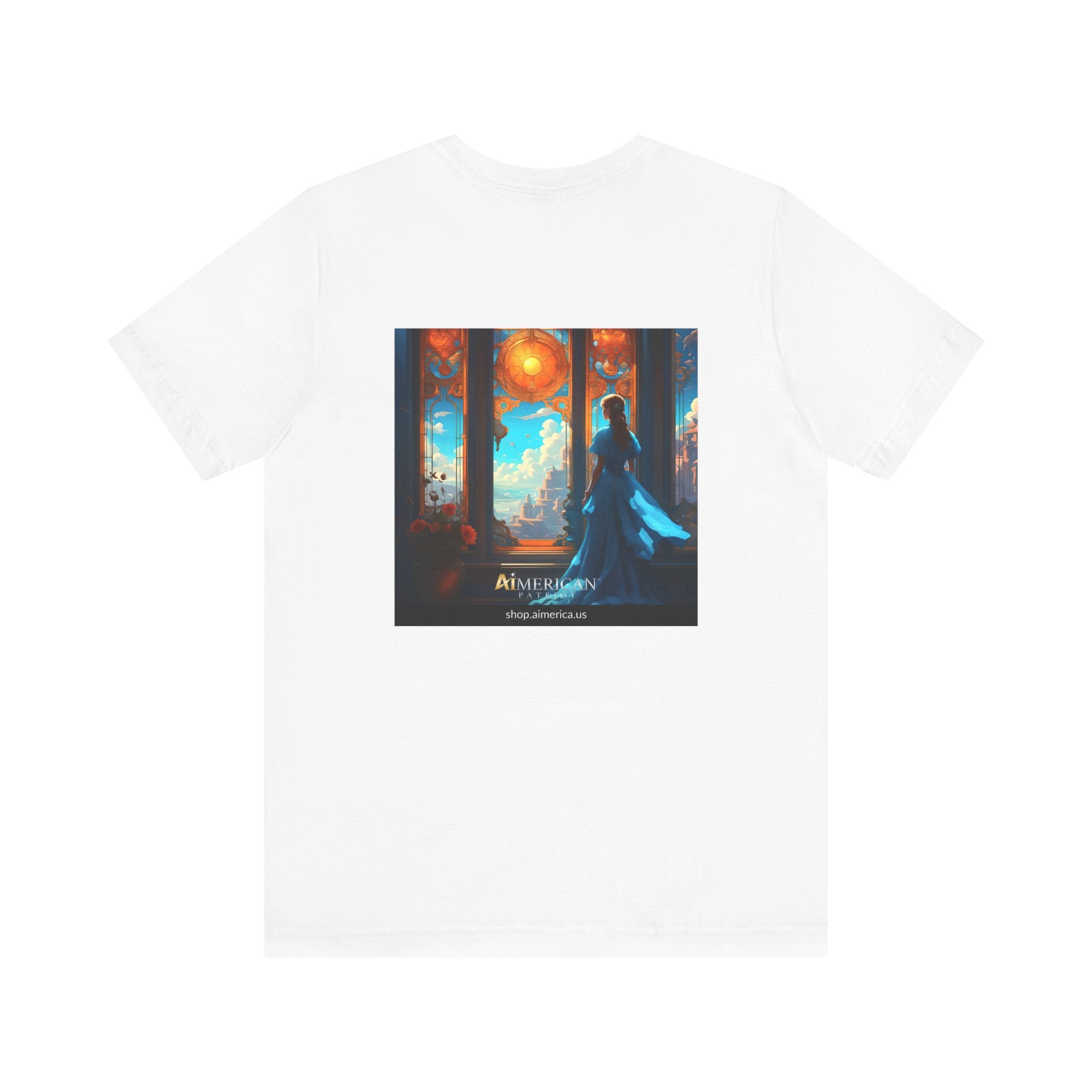 Aimerican Ads™ Brand Retail Fit Unisex Jersey Short Sleeve Tee - The Blue Fairy Princess Edition