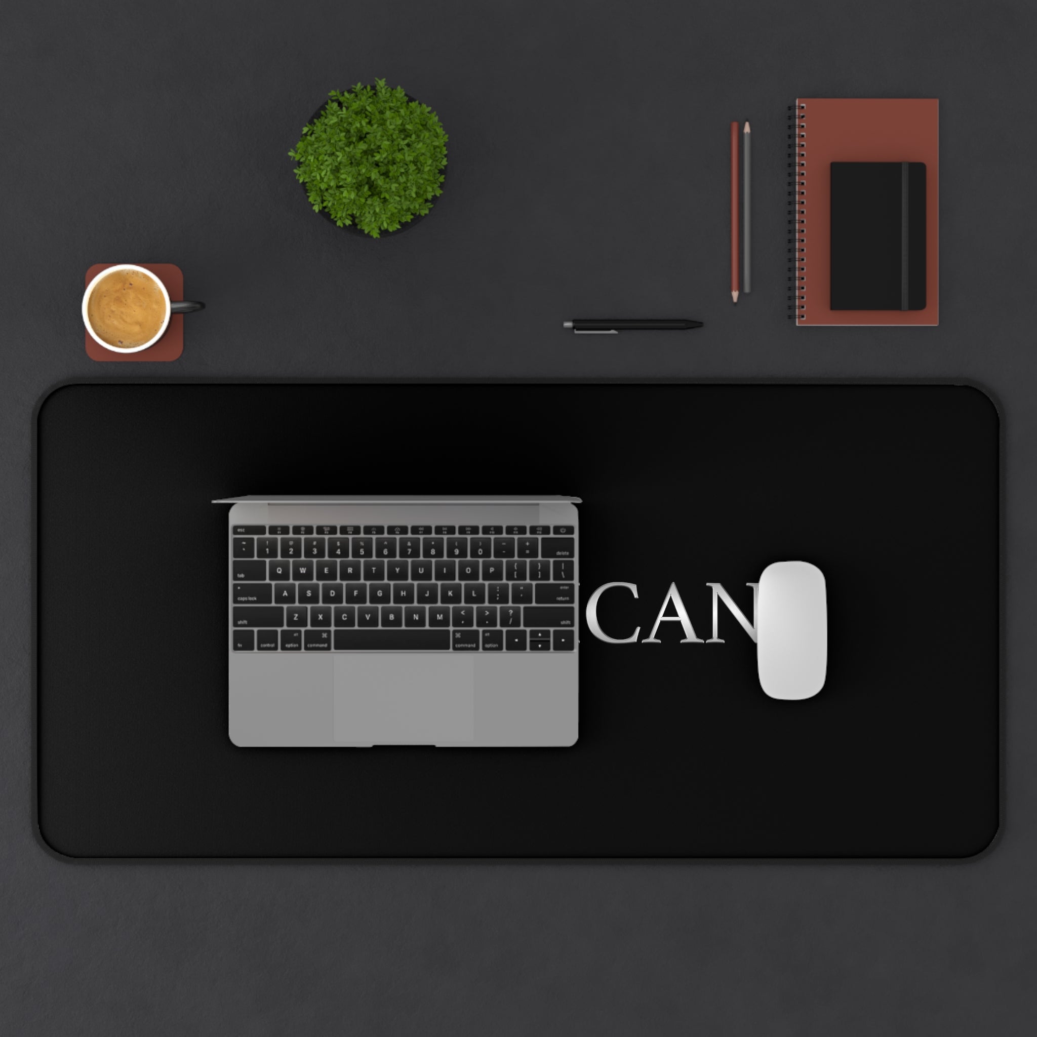 Aimerican™ Brand Desk Mat - Mouse Pad - [Black]