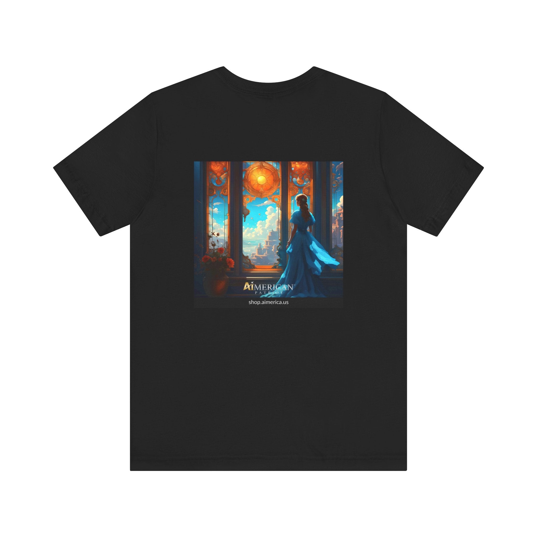 Aimerican Ads™ Brand Retail Fit Unisex Jersey Short Sleeve Tee - The Blue Fairy Princess Edition